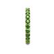 6 - Joyce 3.00 mm Green Garnet Eternity Band 