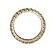 5 - Joyce 3.00 mm Green Garnet Eternity Band 