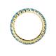5 - Joyce 3.00 mm Blue Topaz Eternity Band 