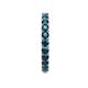 6 - Joyce 3.00 mm London Blue Topaz Eternity Band 