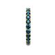 6 - Joyce 3.00 mm London Blue Topaz Eternity Band 