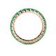5 - Joyce 3.00 mm Emerald Eternity Band 