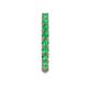 6 - Joyce 3.00 mm Emerald Eternity Band 
