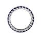 5 - Joyce 3.00 mm Blue Sapphire Eternity Band 