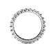 5 - Joyce 3.00 mm White Sapphire Eternity Band 