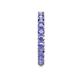 6 - Joyce 3.00 mm Tanzanite Eternity Band 