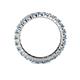 5 - Joyce 3.00 mm Aquamarine Eternity Band 
