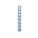 6 - Joyce 3.00 mm Aquamarine Eternity Band 