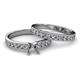 2 - Ronia Classic Semi Mount Bridal Set Ring 
