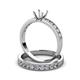 3 - Ronia Classic Semi Mount Bridal Set Ring 