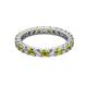 2 - Joyce 3.00 mm Yellow and White Diamond Eternity Band 