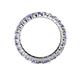 4 - Joyce 3.00 mm Tanzanite and Diamond Eternity Band 