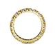 4 - Joyce 3.00 mm Citrine and Diamond Eternity Band 