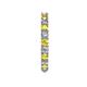 5 - Joyce 3.00 mm Yellow Sapphire and Diamond Eternity Band 