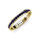 4 - Livia 1.70 mm Blue Sapphire Eternity Band 