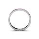 5 - Livia 1.70 mm Pink Sapphire Eternity Band 