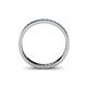 5 - Livia 1.70 mm Blue Diamond Eternity Band 