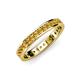 4 - Livia 2.00 mm Citrine Eternity Band 