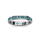 3 - Livia 2.00 mm London Blue Topaz Eternity Band 