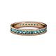 1 - Livia 2.00 mm London Blue Topaz Eternity Band 