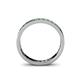 5 - Livia 2.00 mm Green Garnet Eternity Band 
