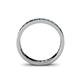 5 - Livia 2.00 mm Blue Diamond Eternity Band 
