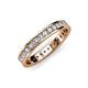 4 - Livia 2.00 mm Diamond Eternity Band 