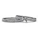 1 - Salana Classic Semi Mount Bridal Set Ring 