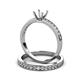 3 - Salana Classic Semi Mount Bridal Set Ring 