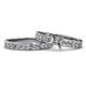 1 - Salana Classic Semi Mount Bridal Set Ring 