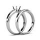 4 - Merlyn Classic Semi Mount Bridal Set Ring 