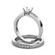 3 - Merlyn Classic Semi Mount Bridal Set Ring 