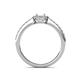 4 - Verna Desire Semi Mount Halo Engagement Ring 
