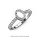 3 - Verna Desire Semi Mount Halo Engagement Ring 