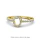 1 - Verna Desire Semi Mount Halo Engagement Ring 