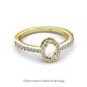 2 - Verna Desire Semi Mount Halo Engagement Ring 