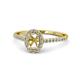 1 - Marnie Desire Semi Mount Halo Engagement Ring 