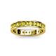 3 - Livia 2.70 mm Yellow Diamond Eternity Band 