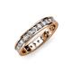 4 - Livia 2.70 mm Diamond Eternity Band 