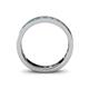 5 - Livia 2.70 mm Blue Topaz Eternity Band 