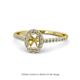 1 - Marnie Desire Semi Mount Halo Engagement Ring 