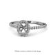 1 - Marnie Desire Semi Mount Halo Engagement Ring 