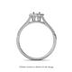 4 - Raisa Desire Semi Mount Halo Engagement Ring 