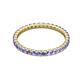 3 - Joyce 2.00 mm Tanzanite Eternity Band 