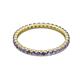 3 - Joyce 2.00 mm Iolite Eternity Band 