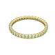 3 - Joyce 2.00 mm Peridot Eternity Band 