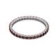 3 - Joyce 2.00 mm Red Garnet Eternity Band 