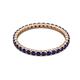 3 - Joyce 2.00 mm Blue Sapphire Eternity Band 