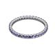 3 - Joyce 2.00 mm Iolite Eternity Band 