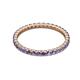 3 - Joyce 2.00 mm Iolite Eternity Band 